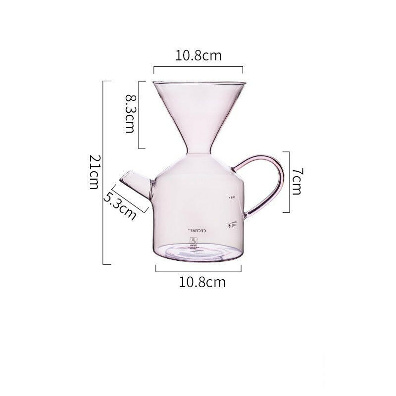 American Glass All-in-one Pour-over - Coffee Maker Set