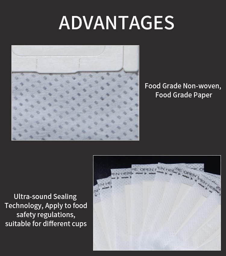 Hanging Ear Drip Coffee Filters — 100 Pack