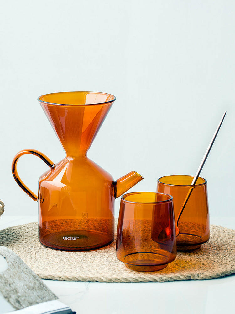 American Glass All-in-one Pour-over - Coffee Maker Set