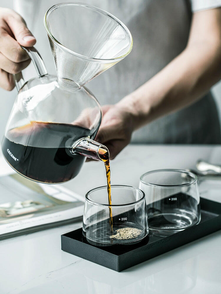 American Glass All-in-one Pour-over - Coffee Maker Set