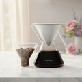 Pour Over Coffee Maker with Filter - 500ml/17oz