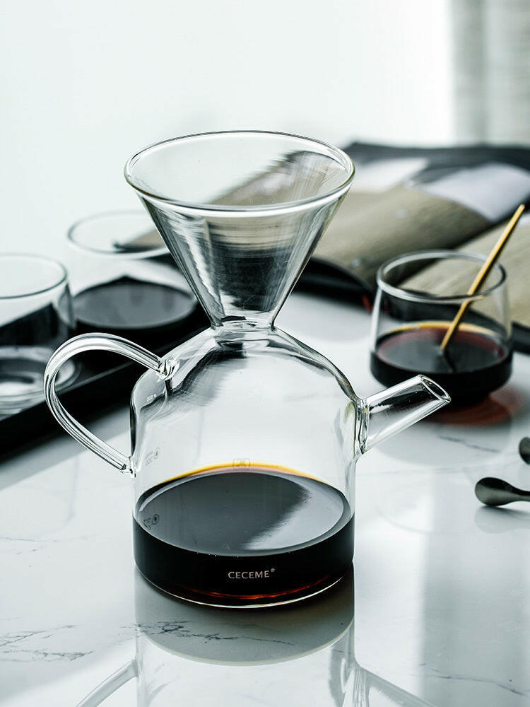 American Glass All-in-one Pour-over - Coffee Maker Set